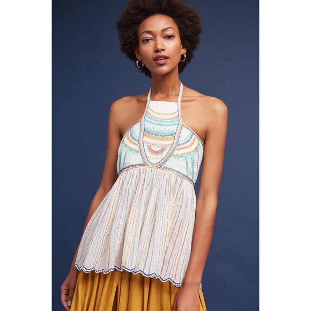 Anthropologie Itzel halter top new - Picture 1 of 5